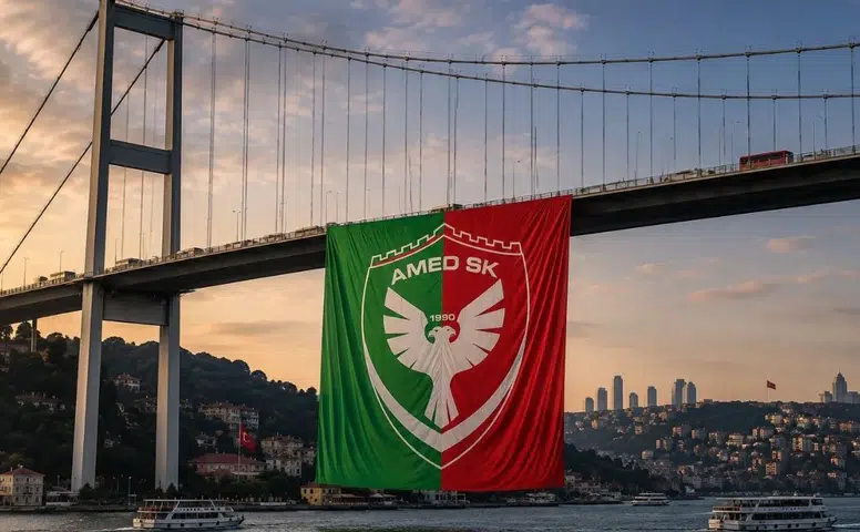 Beklenen haber geldi: Amedspor bayrağı İstanbul Boğazı'nı süsleyecek
