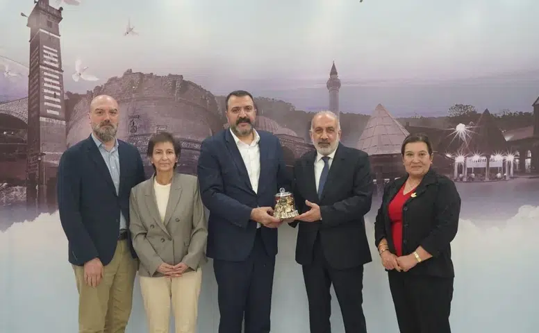 Diyarbakır ekonomisinin iki lokomotif kurumu buluştu: İşte ele alınan konular