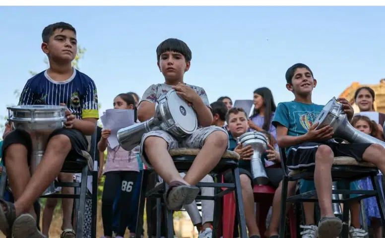 Diyarbakır'da kırsal mahallelerin çocukları konser için geri sayımda: Sahne heyecanı sardı