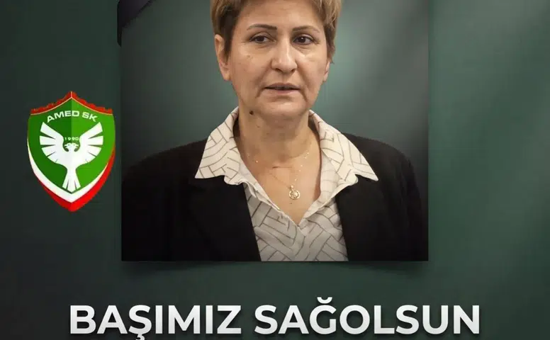 Amedspor'un İstişare Kurulu üyesiydi: Kulüp başsağlığı mesajı yayımladı