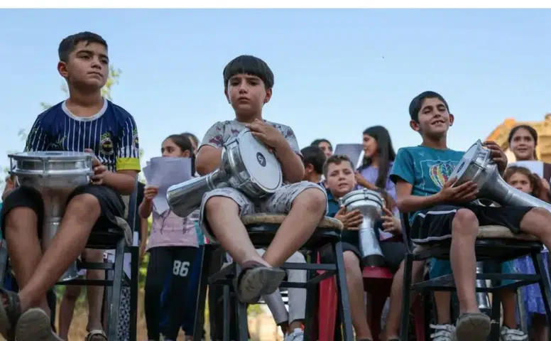 Diyarbakır'da kırsal mahallelerin çocukları konser için geri sayımda: Sahne heyecanı sardı