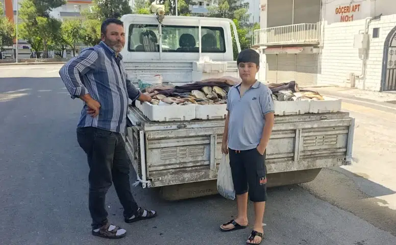 Diyarbakır'da soğanın 60 TL olduğu devirde sazan balığını 50 TL'ye satıyor