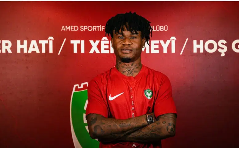 Amedspor Gift Orban ile sözleşme imzaladı: İşte Nijeryalı yıldızın anlaşma detayları
