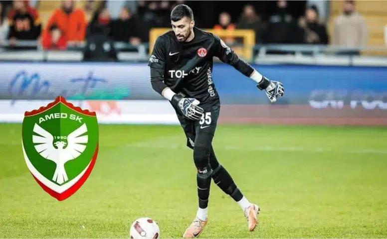 Amedspor'da kaleci transferi: 1 yıllık sözleşme imzalandı