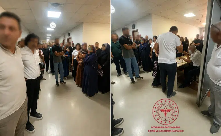 Diyarbakır'daki hastanede isyan var: Uzun kuyruklar nedeniyle tedavi gecikiyor