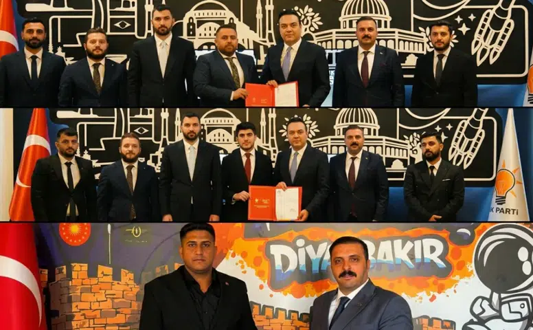 AK Parti Diyarbakır'da bayrak değişimi: Yeni atamalar resmen duyuruldu