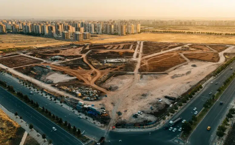 Diyarbakır'da 211 bin metrekarelik projede yeni aşama: Altyapıya hız verildi
