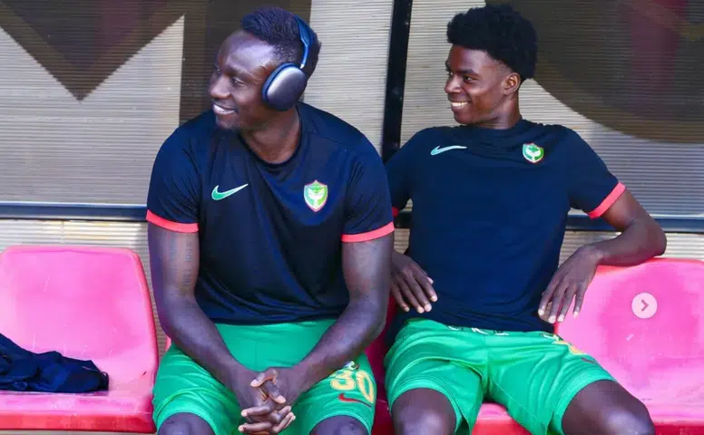 Malili yıldız futbolcu Amedspor'un kampında: Zakho maçında kadrodaydı