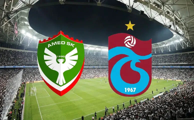 Amedspor Trabzonspor maçı hangi kanalda ne zaman saat kaçta? İşte maçın detayları