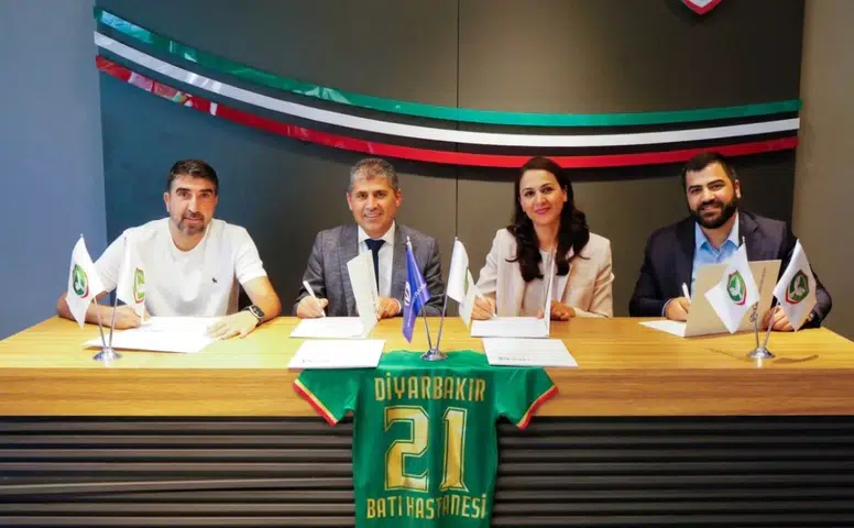 Amedspor'dan yeni sponsorluk anlaşması: Kapsamlı sözleşmeye imzalar atıldı