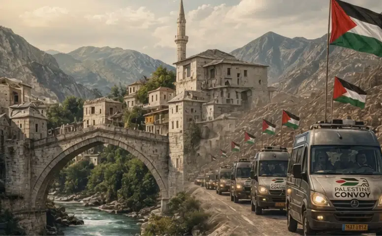 Filistin konvoyu Diyarbakır'da nerede saat kaçta karşılanacak? İşte program