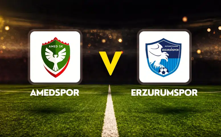 Amedspor Erzurumspor maçı canlı yayın detayları: Türkiye bu müsabakaya kilitlendi