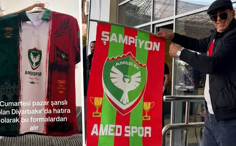 Trabzonlu iş insanı Diyarbakır'da 1500 adet Amedspor forması dağıtacak