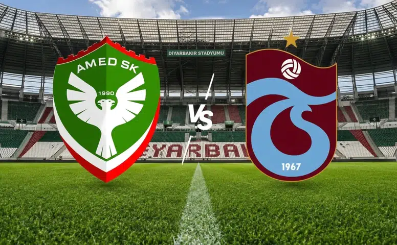 Amedspor Trabzonspor maçının canlı yayın bilgisi netleşti: İşte maçın yayınlanacağı kanal