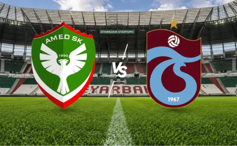 Amedspor Trabzonspor maçının ilk 11'leri resmen açıklandı: Kadrolar herkesi şaşırttı