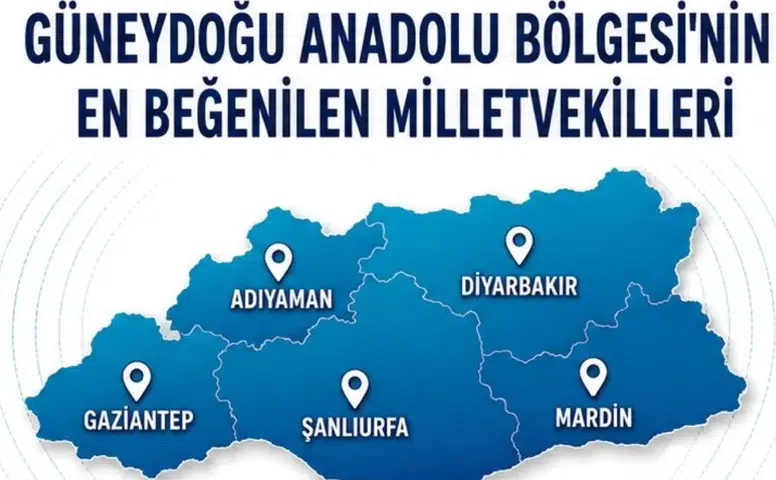 ORC anketi açıklandı: Güneydoğu'nun en beğenilen milletvekili Diyarbakır'dan çıktı