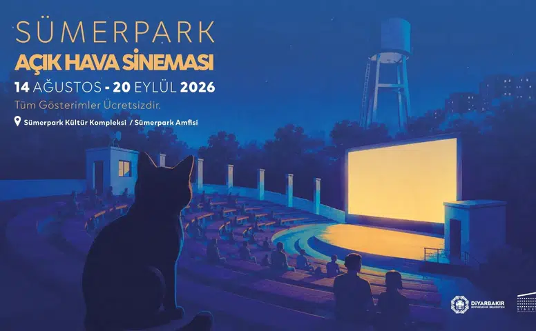 Diyarbakır'da ücretsiz sinema günleri başlıyor: 6 hafta boyunca açık havada film keyfi