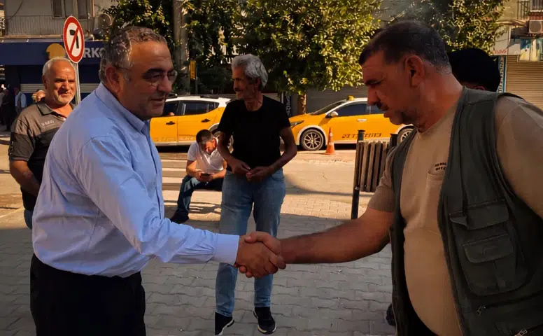 Diyarbakır Vekili Tanrıkulu emeğin nabzını tuttu: İşçi Pazarı'nda sıkıntılar ayyuka çıktı