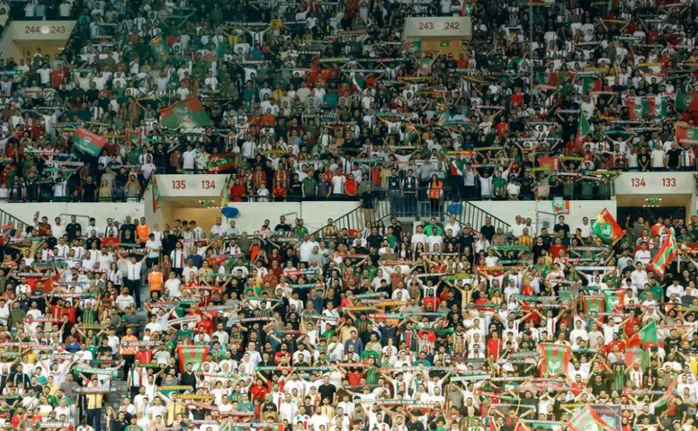 Amedspor taraftarı Süper Lig'de farkını ortaya koydu, üçüncü sıraya yerleşti