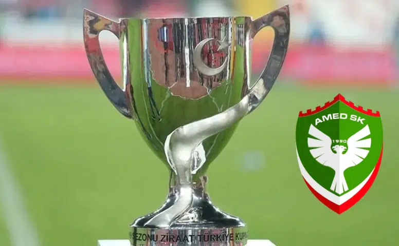 Amedspor'un Ziraat Türkiye Kupası yolculuğunda tarih belli oldu: TFF duyurdu