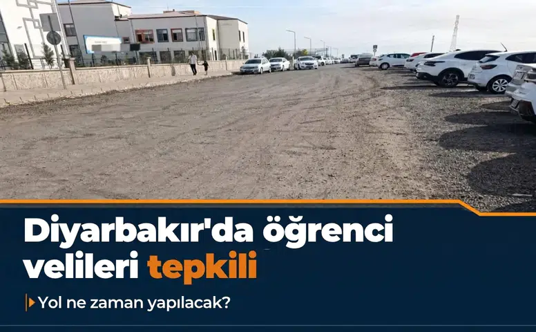 Diyarbakır'da veliler isyanda: Yol ne zaman asfaltlanacak?