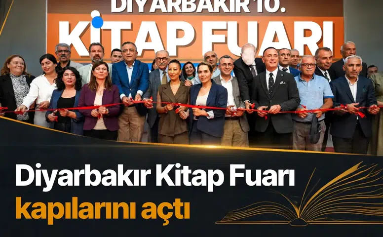 Diyarbakır Kitap Fuarı kapılarını 10. kez açtı: 9 gün sürecek edebiyat şöleni