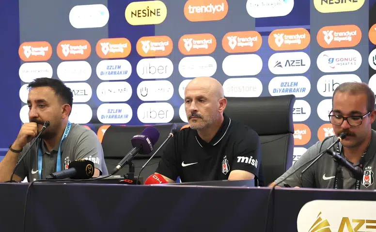 Beşiktaş Teknik Direktörü Italiano Amedspor'un hakkını teslim etti: Muazzam!
