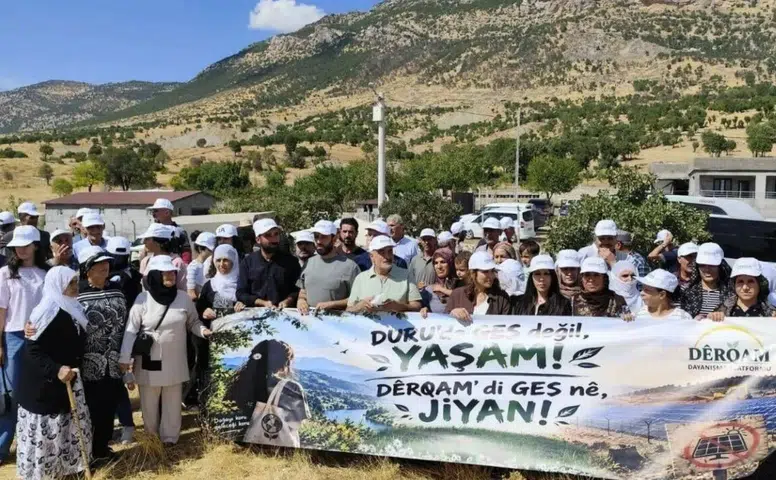 Duru köyünde GES eylemi: Geçim alanlarımız yok olacak