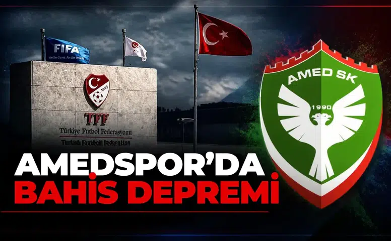Amedspor'da bahis depremi: 19 eski yönetici PFDK'ya sevk edildi