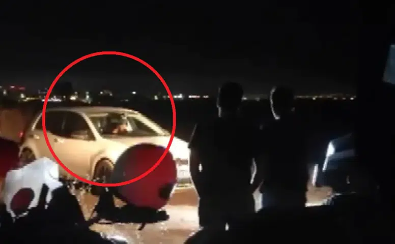 Kırklar Dağı’nda çevreye ateş açtı, otomobiline kilitlendi