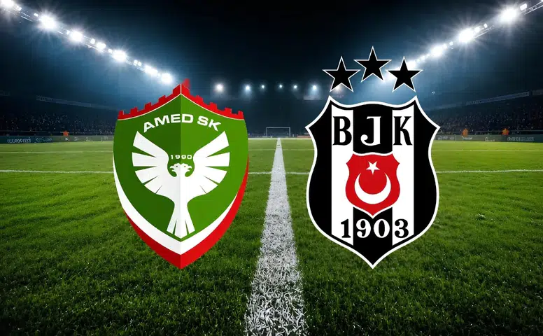Amedspor Beşiktaş maçı hangi kanaldan canlı yayınlanacak? Amedspor Beşiktaş saat kaçta?