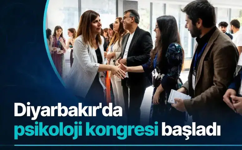 Diyarbakır'da psikoloji kongresi başladı: Eşbaşkan Bucak'tan dikkat çeken mesaj