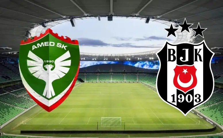Amedspor Beşiktaş maçı ne zaman saat kaçta hangi kanaldan canlı yayınlanacak?