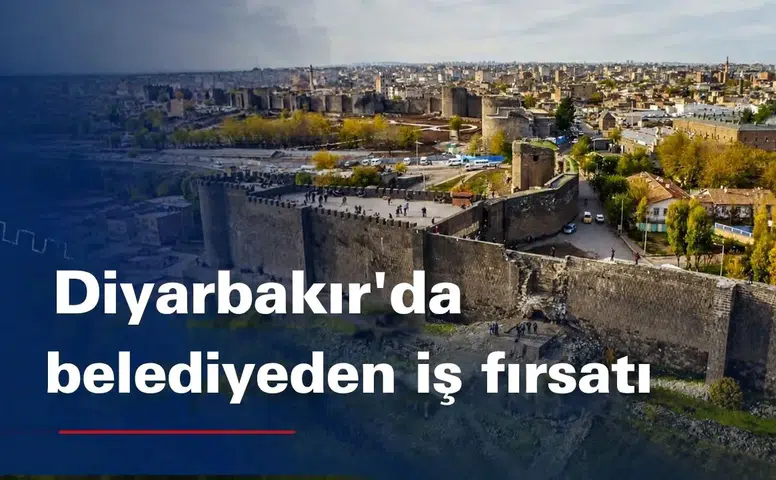 Diyarbakır'da belediyeden iş fırsatı: Başvurular 3 gün sürecek, son tarihi kaçırmayın!