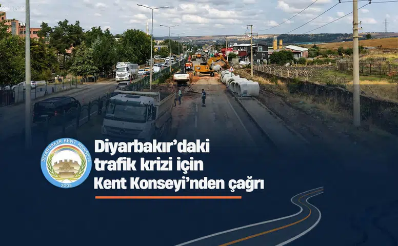 Diyarbakır'da trafik çilesi büyüyor: Kent Konseyi'nden acil çağrı