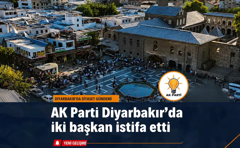 AK Parti Diyarbakır'da iki istifa birden: Dikkat çeken mesajlar