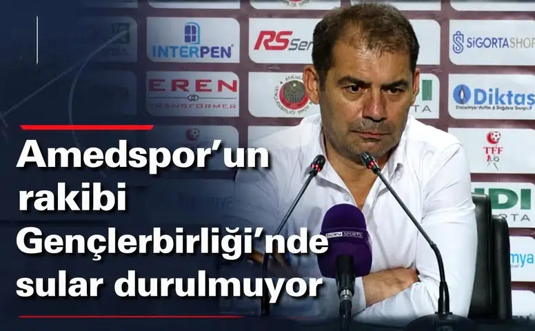 Amedspor'un rakibi Gençlerbirliği'nde sular durulmuyor: Gitti gidiyor derken yollar ayrıldı