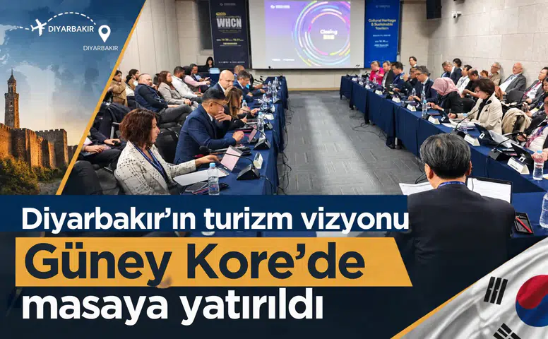 Diyarbakır'ın turizm vizyonu Güney Kore'de masaya yatırıldı