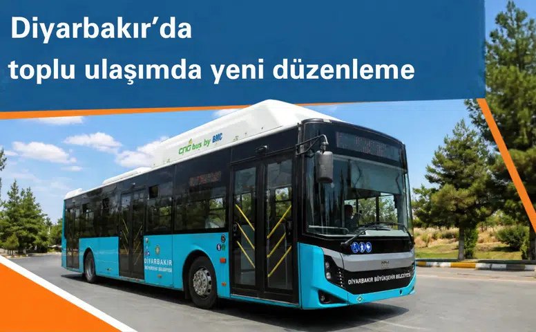 Diyarbakır'da toplu ulaşımda yeni düzenleme: İki ilçeye gidecekler dikkat, güzergahlar değişti