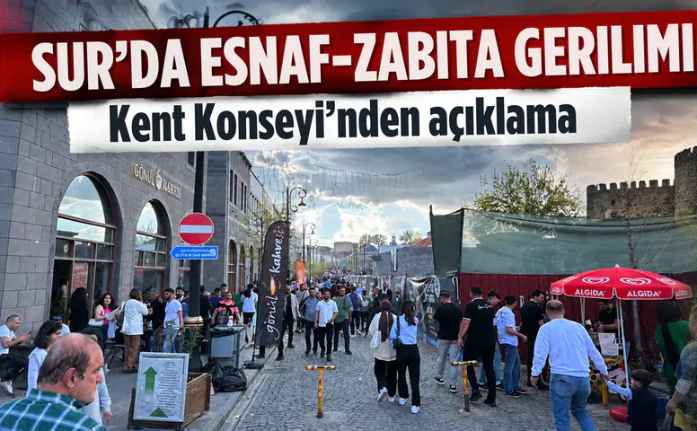 Diyarbakır Sur'daki esnaf-zabıta gerilimine Kent Konseyi yorumu: Ayrıcalık olmaz