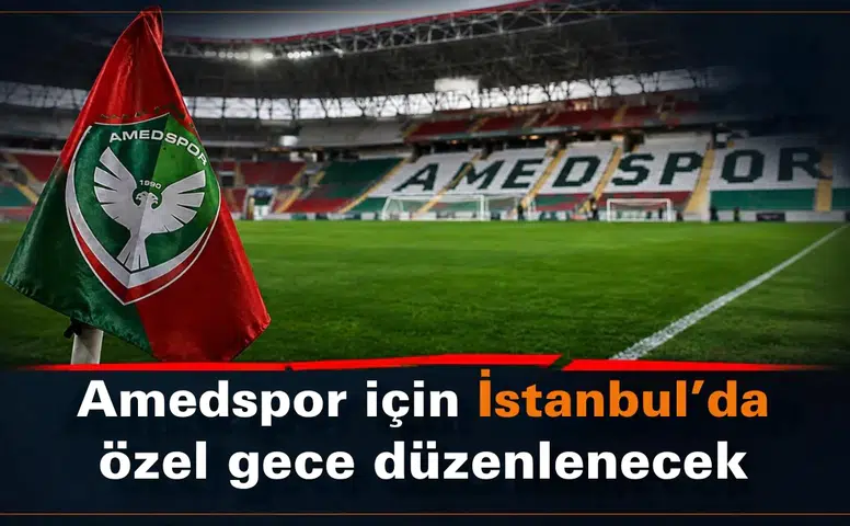 Amedspor için İstanbul'da gece düzenlenecek: Eski Başkan Aziz Elaldı duyurdu