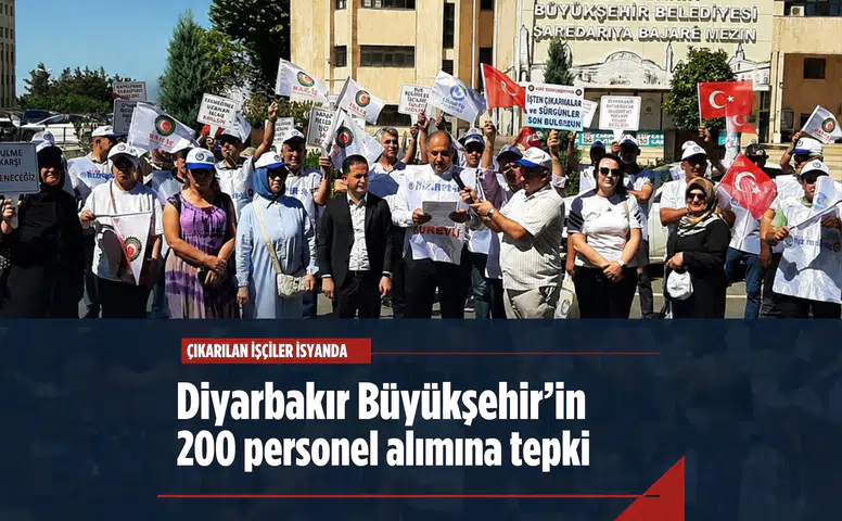 Diyarbakır Büyükşehir'in 200 şoför alımı tartışma yarattı: Çıkarılan işçiler tepkili