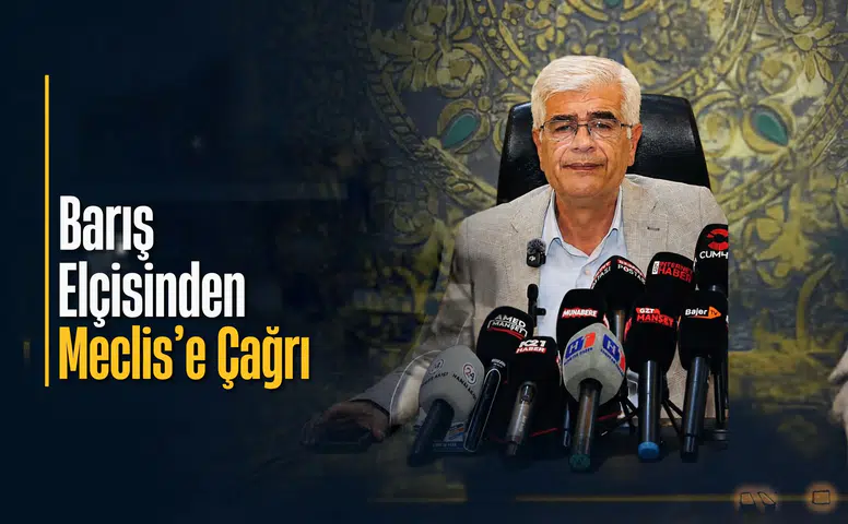Barış elçisinden Meclis'e çağrı: "Süreç günübirlik düşünülmemeli"