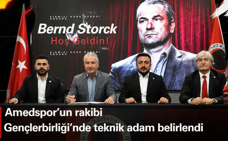 Amedspor'un rakibi Gençlerbirliği'nde yeni dönem: Alman isim göreve geldi