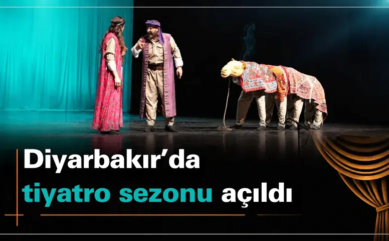 Diyarbakır Şehir Tiyatrosu sezona 50 kişilik kadroyla girdi: 'Moraşîn'  izleyenleri büyüledi