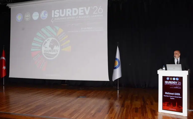 Diyarbakır'da uluslararası kalkınma zirvesi: 4. ISURDEV'26 sempozyumu başladı