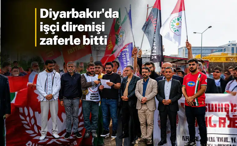 Diyarbakır'da işçi direnişi zaferle bitti: Şehir Hastanesi çalışanları mutlu sona ulaştı