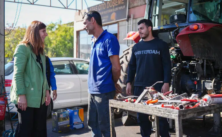 Diyarbakır'da Eşbaşkanlar sanayi esnafının sorunlarını dinledi: Talepler not alındı