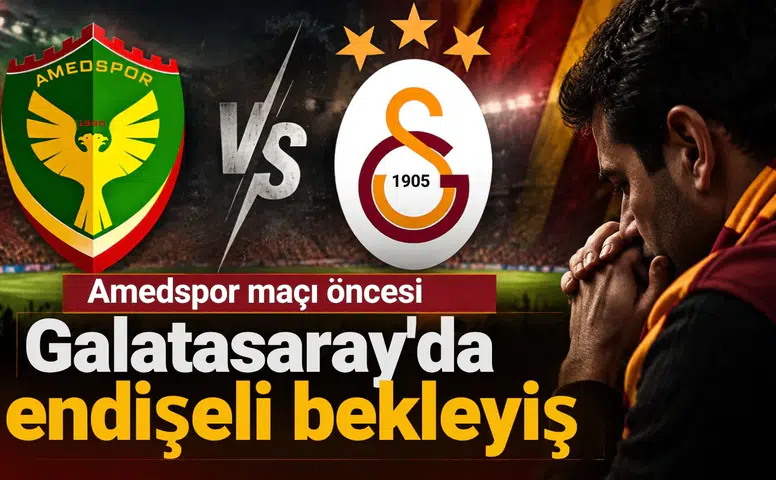 Amedspor maçı öncesi Galatasaray'da endişeli bekleyiş: Üç yıldız risk altında
