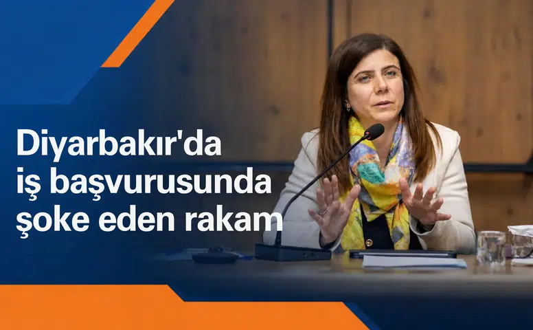Diyarbakır'da 30 ayda 112 bin kişi başvurdu, 1200 kişi alındı: Eşbaşkan Bucak duyurdu
